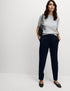 Marks & Spencer "Drawstring Tapered Ankle Grazer Trousers"